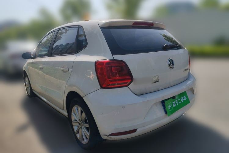 Used Volkswagen Polo 2014 1.6L Automatic Comfort Edition Rear Left 45 Deg