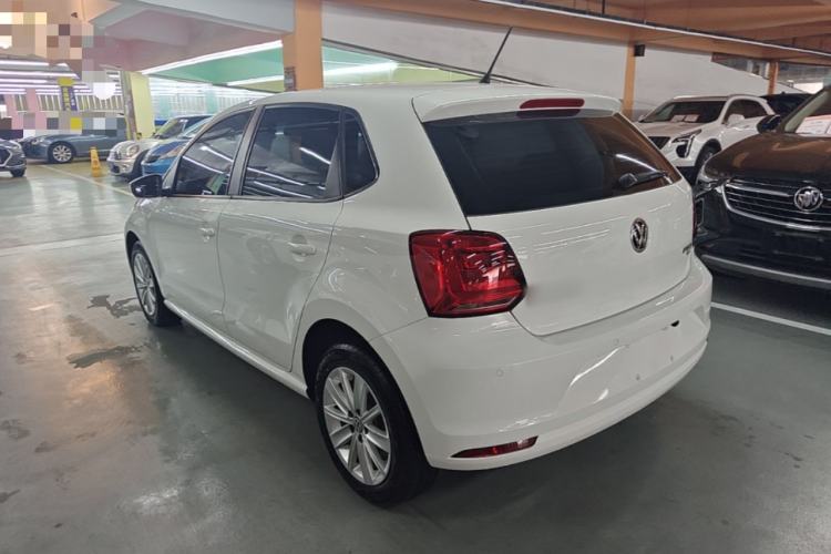Used Volkswagen Polo 2014 1.6L Automatic Comfort Edition Rear Left 45 Deg