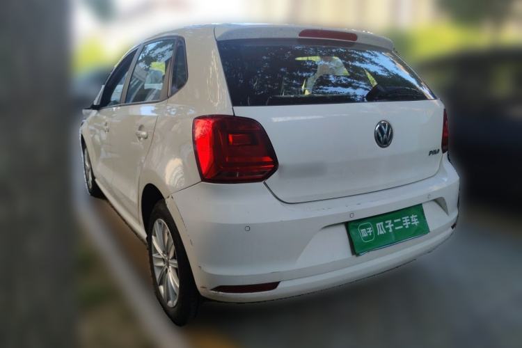Used Volkswagen Polo 2014 1.4L Automatic Comfort Edition Rear Left 45 Deg