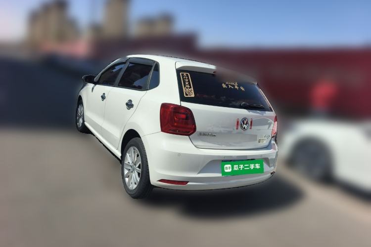 Used Volkswagen Polo 2014 1.6L Automatic Comfort Edition Rear Left 45 Deg