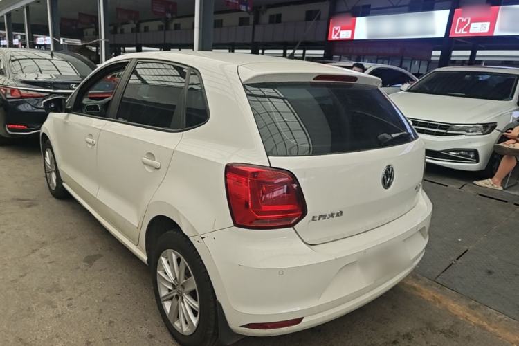 Used Volkswagen Polo 2014 1.6L Automatic Comfort Edition Rear Left 45 Deg