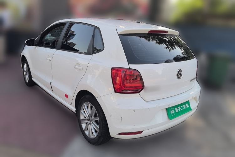 Used Volkswagen Polo 2014 1.6L Automatic Comfort Edition Rear Left 45 Deg