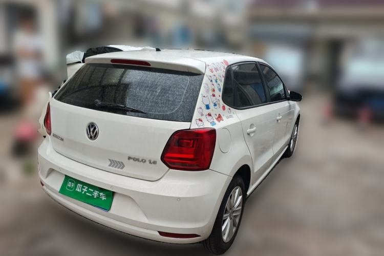 Used Volkswagen Polo 2014 1.6L Automatic Comfort Edition Rear Right 45 Deg