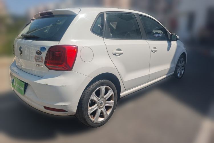 Used Volkswagen Polo 2014 1.4L Manual Comfort Edition Rear Right 45 Deg