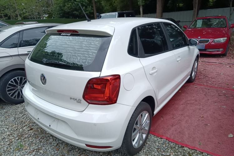 Used Volkswagen Polo 2014 1.6L Automatic Comfort Edition Rear Right 45 Deg