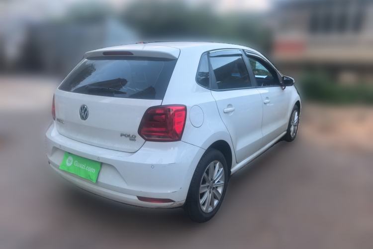 Used Volkswagen Polo 2014 1.6L Manual Comfort Edition Rear Right 45 Deg