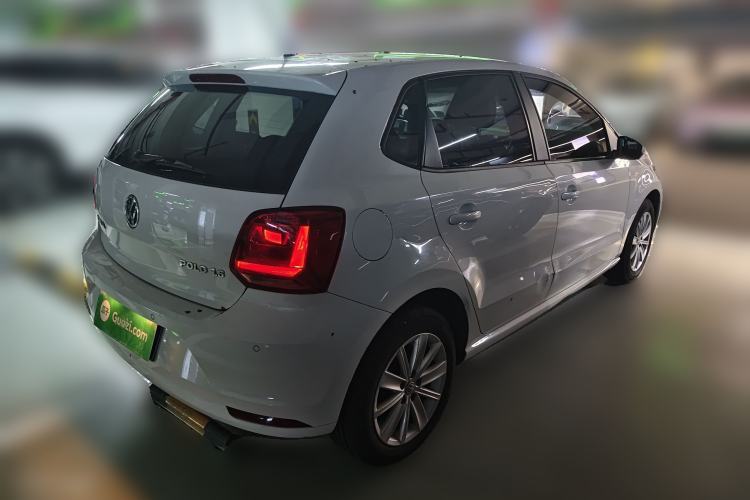 Used Volkswagen Polo 2014 1.6L Automatic Comfort Edition Rear Right 45 Deg