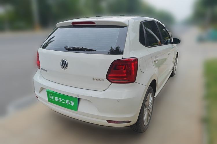Used Volkswagen Polo 2014 1.4L Automatic Comfort Edition Rear Right 45 Deg