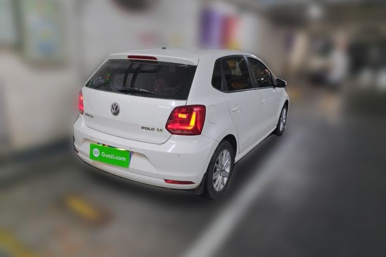 Used Volkswagen Polo 2014 1.6L Automatic Comfort Edition Rear Right 45 Deg