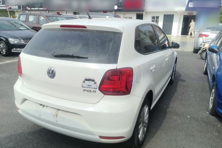 Used Volkswagen Polo 2014 1.4L Manual Comfort Edition Rear Right 45 Deg