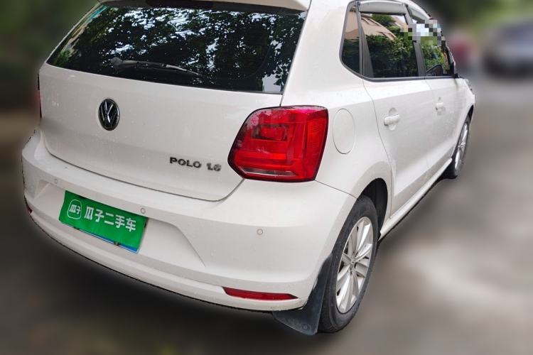Used Volkswagen Polo 2014 1.6L Automatic Comfort Edition Rear Right 45 Deg