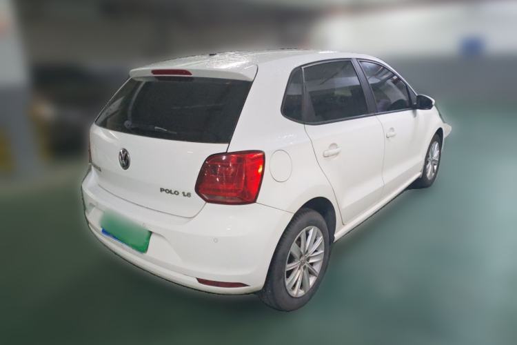 Used Volkswagen Polo 2014 1.6L Automatic Comfort Edition Rear Right 45 Deg