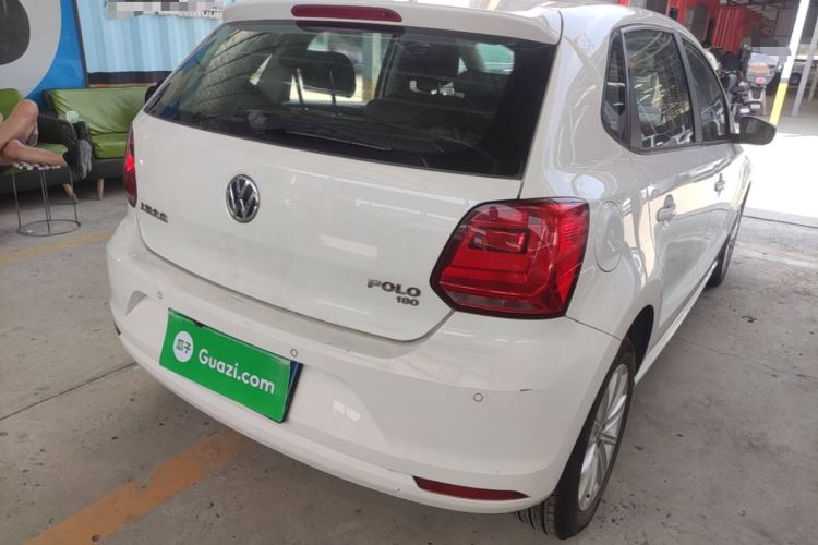 Used Volkswagen Polo 2014 1.6L Automatic Comfort Edition Rear Right 45 Deg