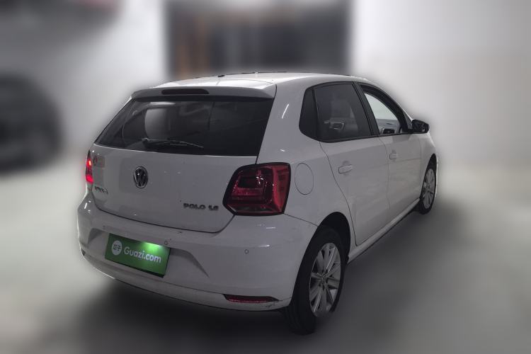Used Volkswagen Polo 2014 1.6L Automatic Comfort Edition Rear Right 45 Deg