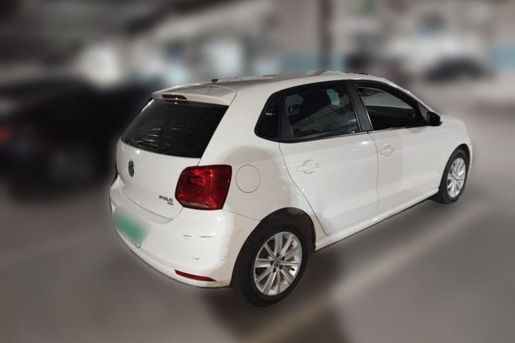 Used Volkswagen Polo 2014 1.6L Automatic Comfort Edition Rear Right 45 Deg