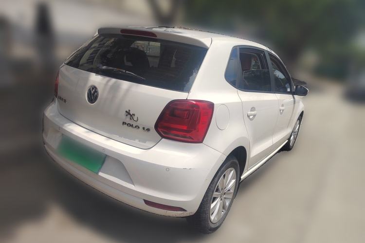 Used Volkswagen Polo 2014 1.6L Automatic Comfort Edition Rear Right 45 Deg