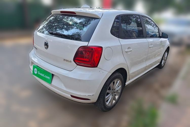 Used Volkswagen Polo 2014 1.4L Automatic Comfort Edition Rear Right 45 Deg