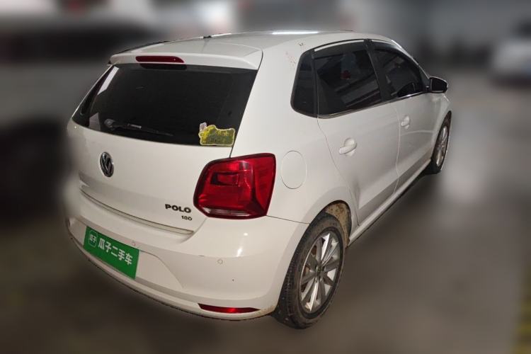 Used Volkswagen Polo 2014 1.6L Automatic Comfort Edition Rear Right 45 Deg