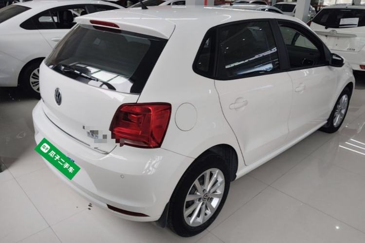 Used Volkswagen Polo 2014 1.6L Automatic Luxury Edition Rear Right 45 Deg