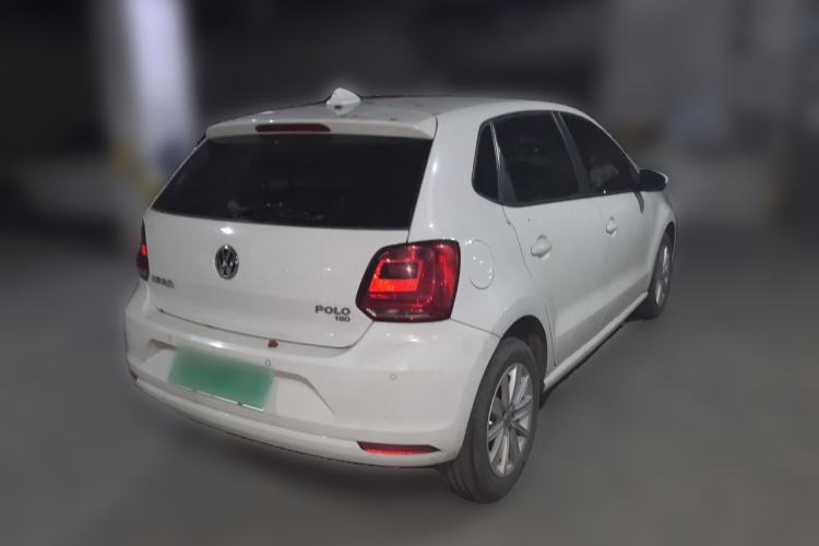 Used Volkswagen Polo 2014 1.6L Automatic Comfort Edition Rear Right 45 Deg
