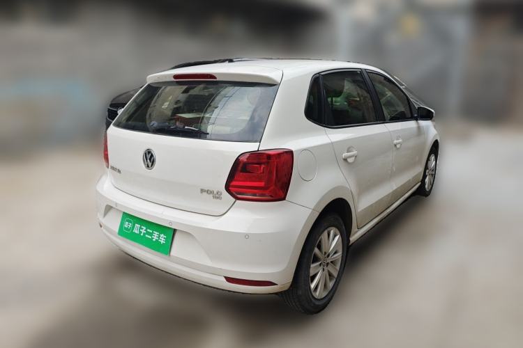 Used Volkswagen Polo 2014 1.6L Automatic Comfort Edition Rear Right 45 Deg