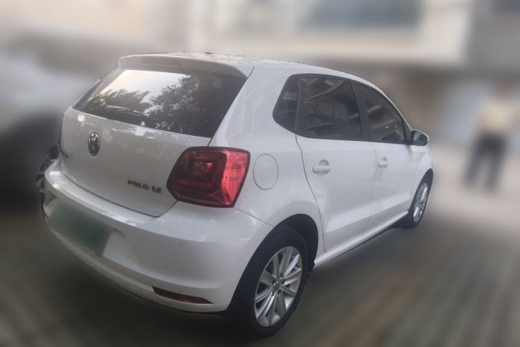 Used Volkswagen Polo 2014 1.6L Automatic Comfort Edition Rear Right 45 Deg