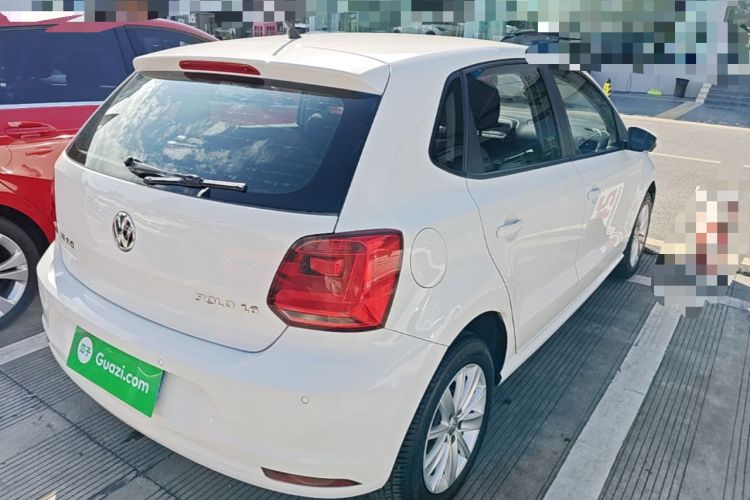 Used Volkswagen Polo 2014 1.6L Automatic Comfort Edition Rear Right 45 Deg