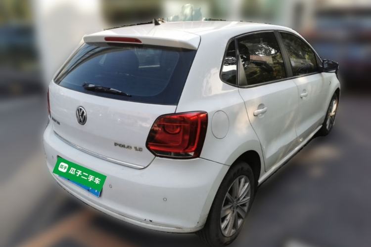 Used Volkswagen Polo 2014 1.6L Automatic Comfort Edition Rear Right 45 Deg