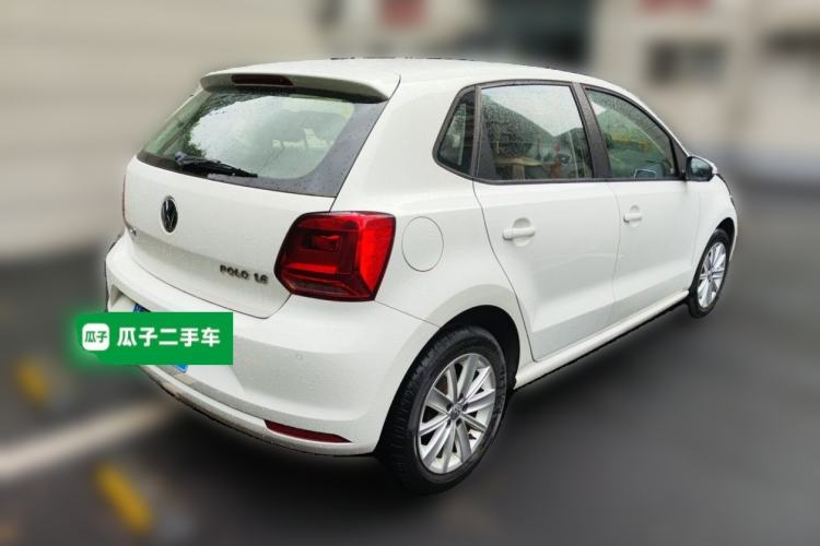 Used Volkswagen Polo 2014 1.6L Automatic Comfort Edition Rear Right 45 Deg
