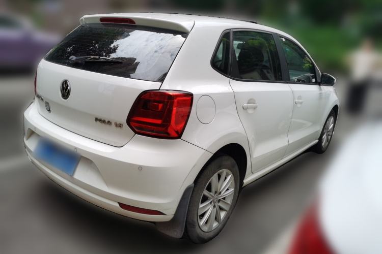 Used Volkswagen Polo 2014 1.6L Automatic Comfort Edition Rear Right 45 Deg