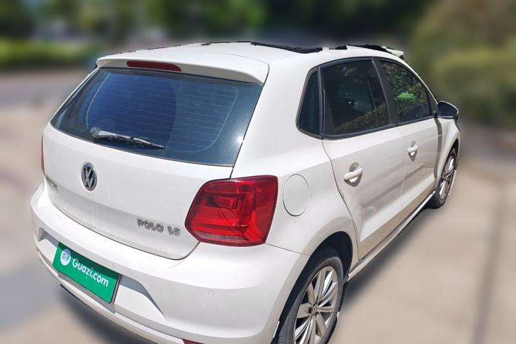 Used Volkswagen Polo 2014 1.6L Automatic Comfort Edition Rear Right 45 Deg