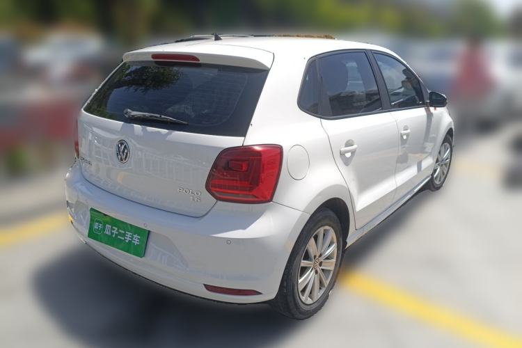 Used Volkswagen Polo 2014 1.6L Manual Comfort Edition Rear Right 45 Deg