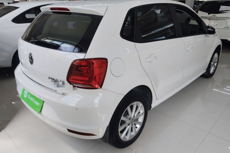 Used Volkswagen Polo 2014 1.6L Automatic Luxury Edition Rear Right 45 Deg