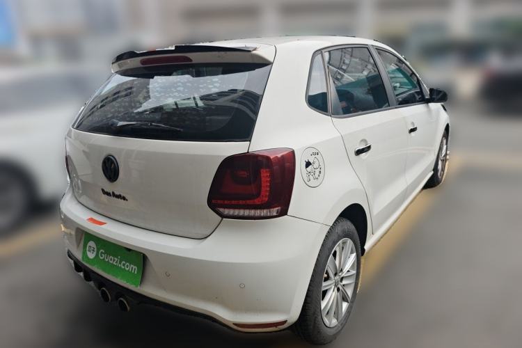 Used Volkswagen Polo 2014 1.4L Manual Comfort Edition Rear Right 45 Deg