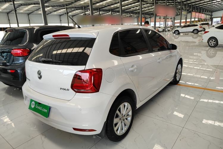 Used Volkswagen Polo 2014 1.4L Automatic Comfort Edition Rear Right 45 Deg