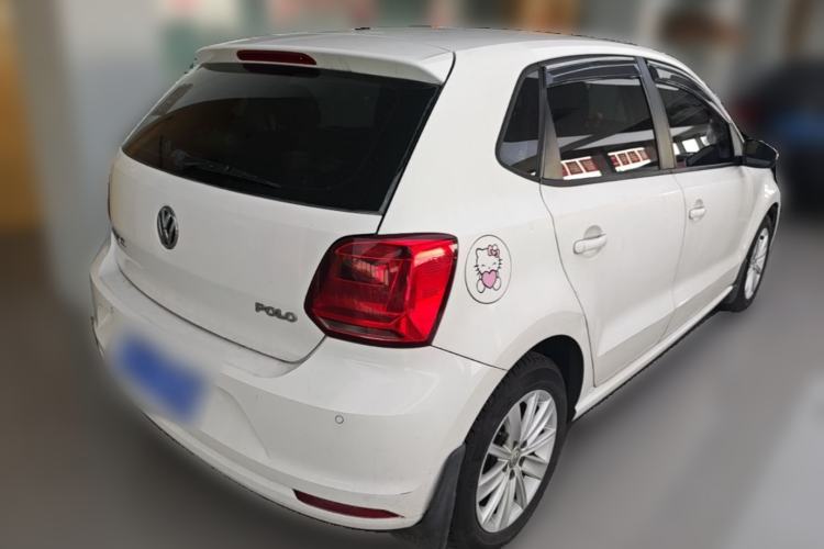 Used Volkswagen Polo 2014 1.6L Automatic Comfort Edition Rear Right 45 Deg