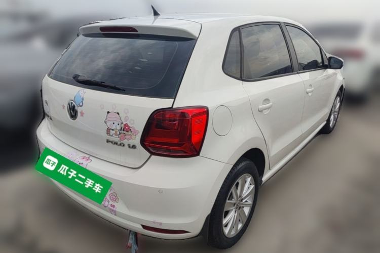 Used Volkswagen Polo 2014 1.6L Automatic Comfort Edition Rear Right 45 Deg