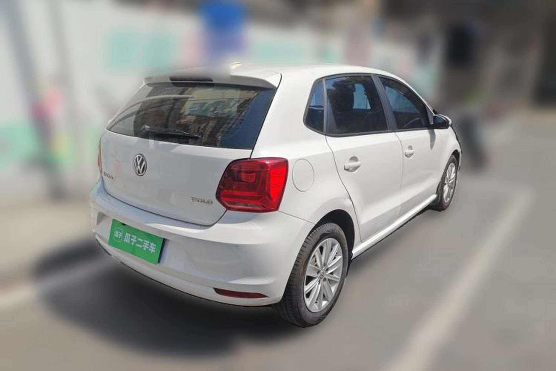 Used Volkswagen Polo 2014 1.4L Automatic Comfort Edition Rear Right 45 Deg