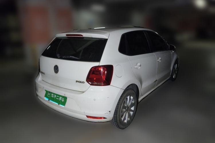 Used Volkswagen Polo 2014 1.4L Automatic Comfort Edition Rear Right 45 Deg