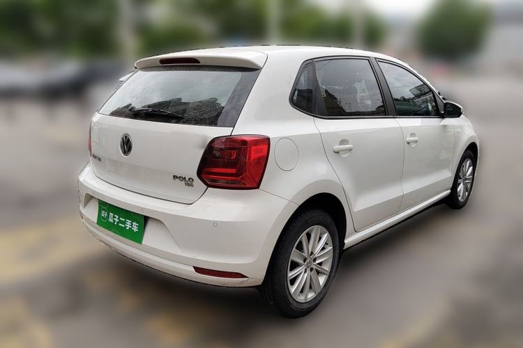 Used Volkswagen Polo 2014 1.6L Automatic Comfort Edition Rear Right 45 Deg