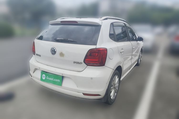 Used Volkswagen Polo 2014 1.4L Manual Comfort Edition Rear Right 45 Deg