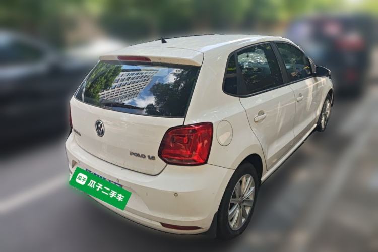 Used Volkswagen Polo 2014 1.6L Automatic Comfort Edition Rear Right 45 Deg