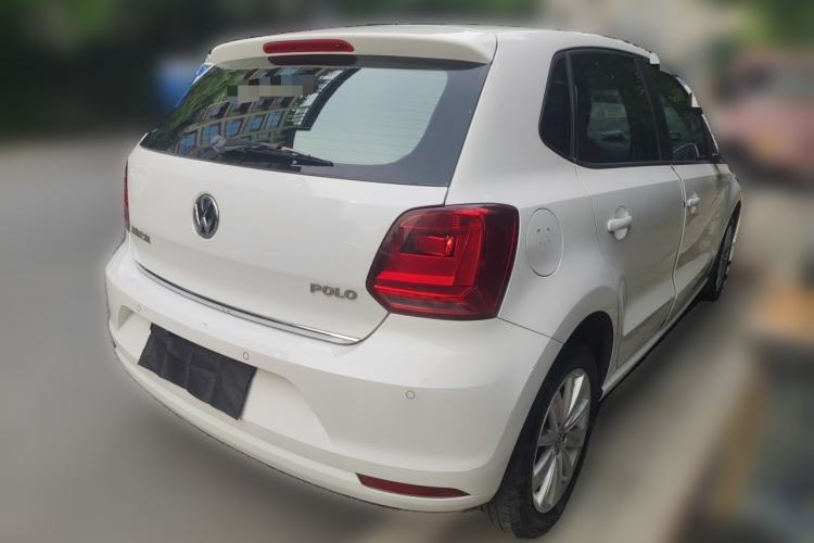 Used Volkswagen Polo 2014 1.4L Automatic Comfort Edition Rear Right 45 Deg