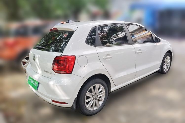 Used Volkswagen Polo 2014 1.6L Automatic Comfort Edition Rear Right 45 Deg