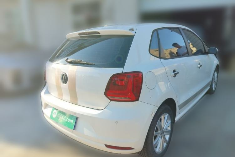 Used Volkswagen Polo 2014 1.6L Automatic Comfort Edition Rear Right 45 Deg