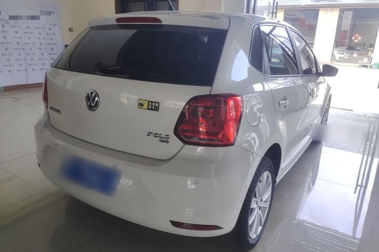 Used Volkswagen Polo 2014 1.6L Automatic Comfort Edition Rear Right 45 Deg