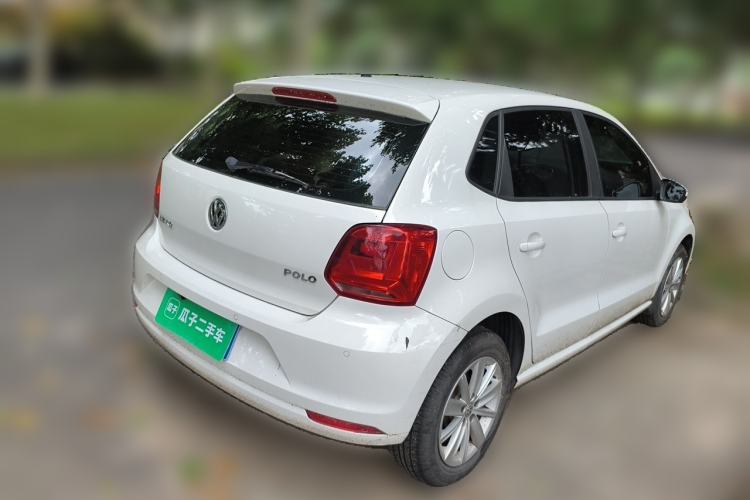 Used Volkswagen Polo 2014 1.6L Automatic Comfort Edition Rear Right 45 Deg
