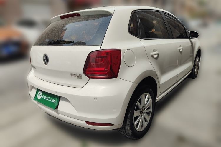 Used Volkswagen Polo 2014 1.6L Automatic Comfort Edition Rear Right 45 Deg