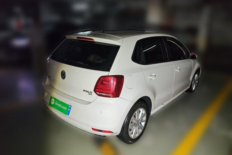 Used Volkswagen Polo 2014 1.6L Automatic Comfort Edition Rear Right 45 Deg