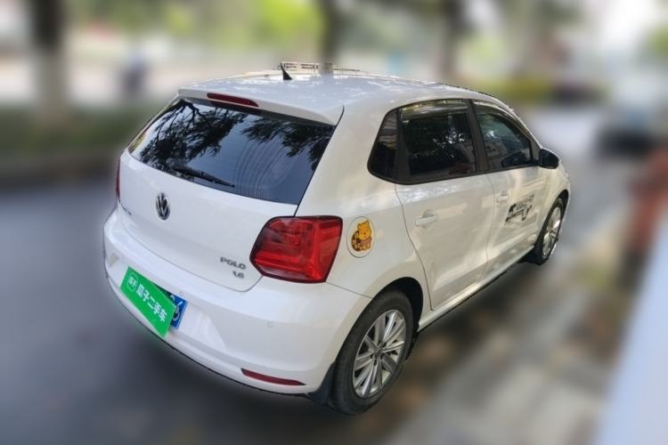 Used Volkswagen Polo 2014 1.6L Automatic Comfort Edition Rear Right 45 Deg